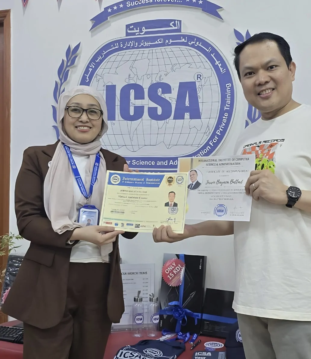 Aiysha Ron Viray, Academic Manager of ICSA
