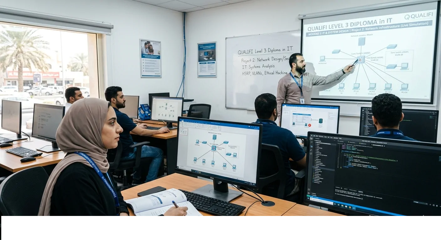UK Level 3 Diploma in Information technology at ICSA Kuwait